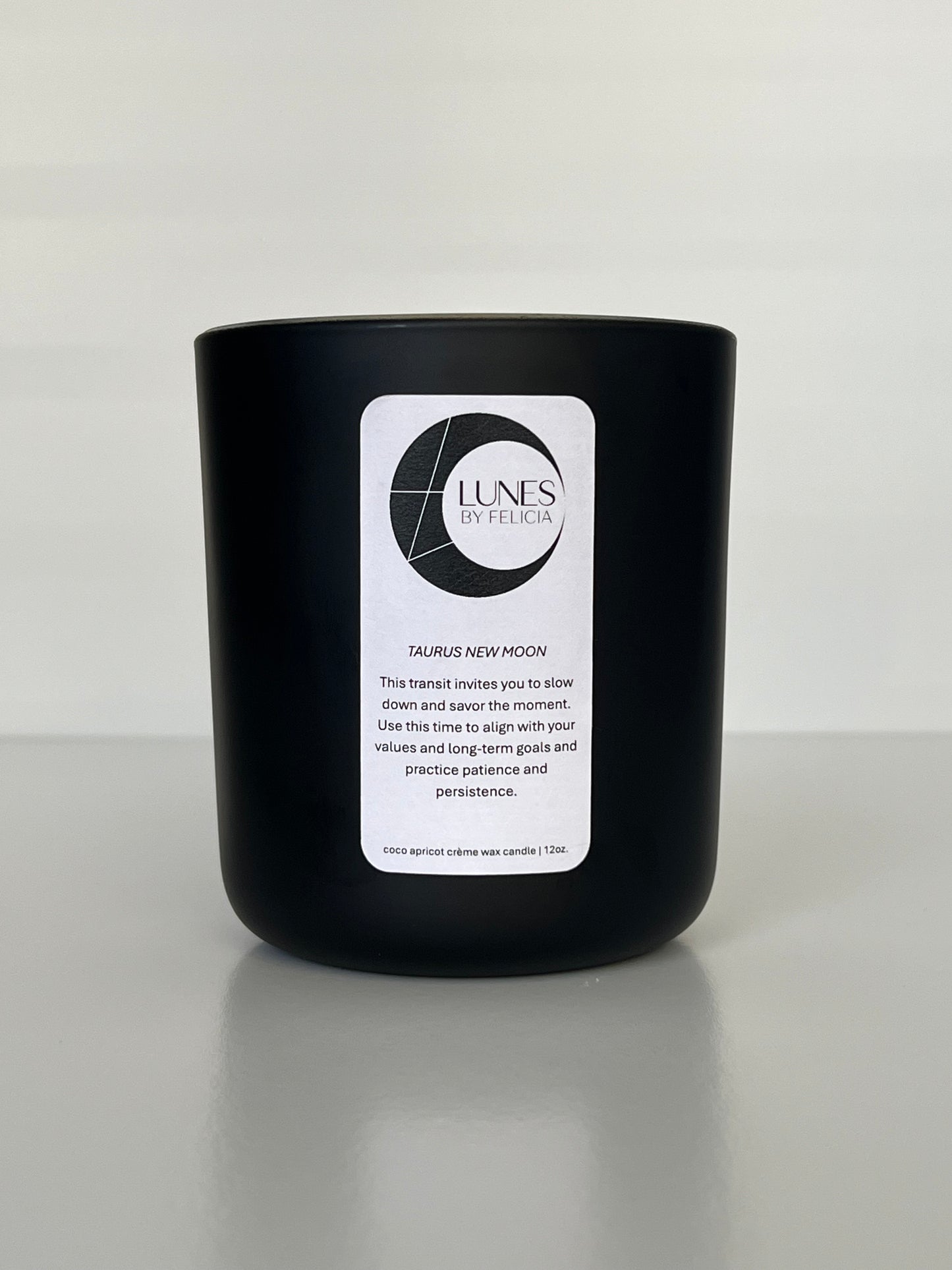 Taurus New Moon Candle