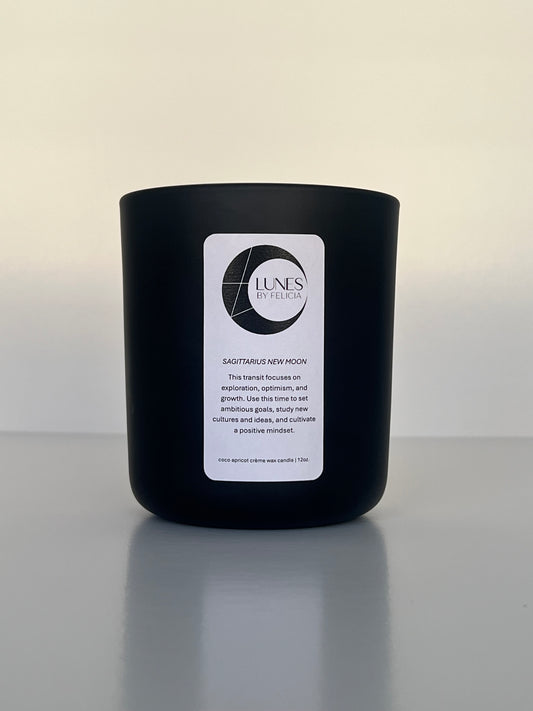 Sagittarius New Moon Candle